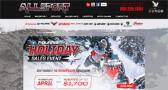 Desktop Screenshot of allsportracing.com
